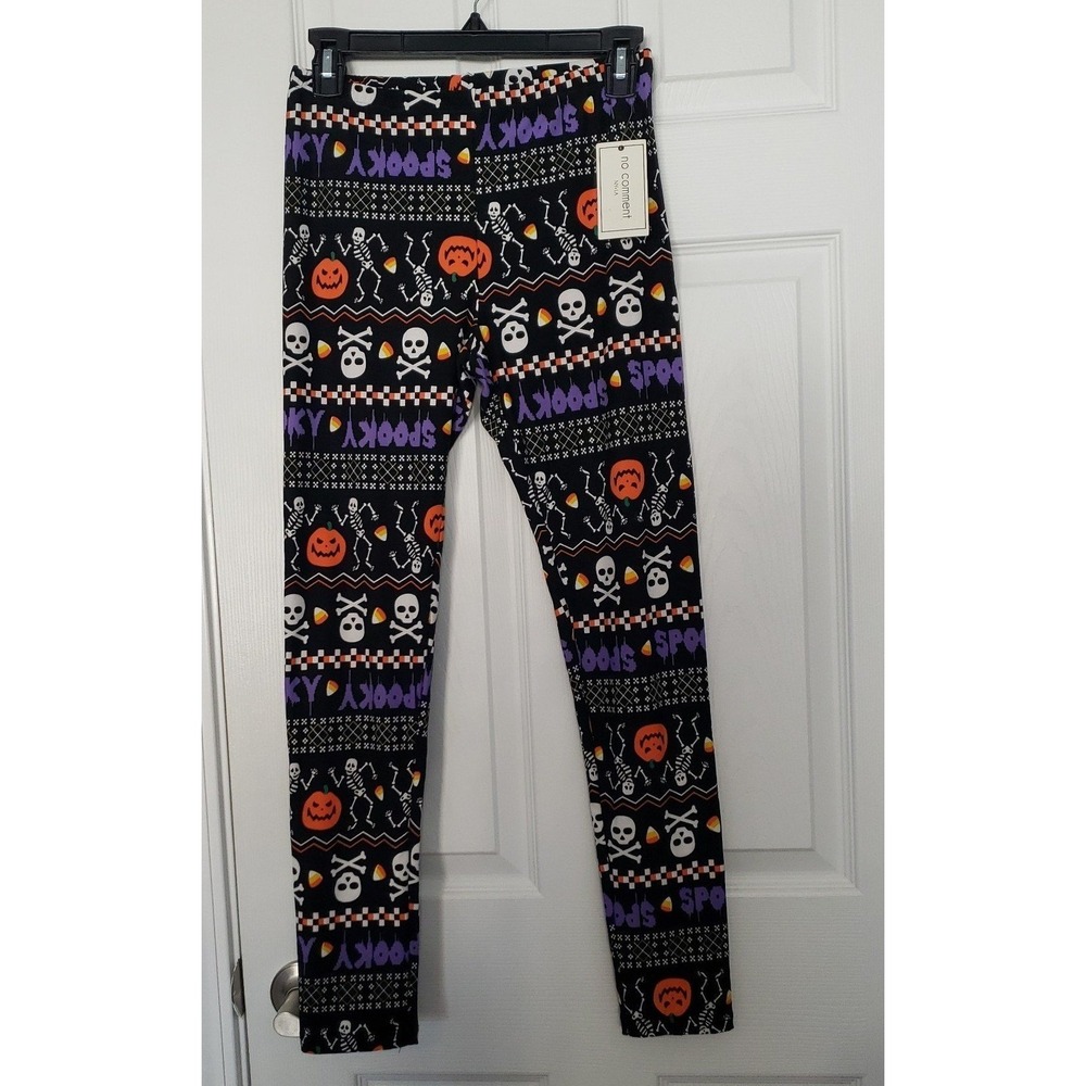 No Comment Cloths Womans‎ Halloween Leggings Size Medium